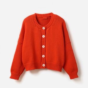 Babaa Cardigan No15 Summer Flame (Cotton)